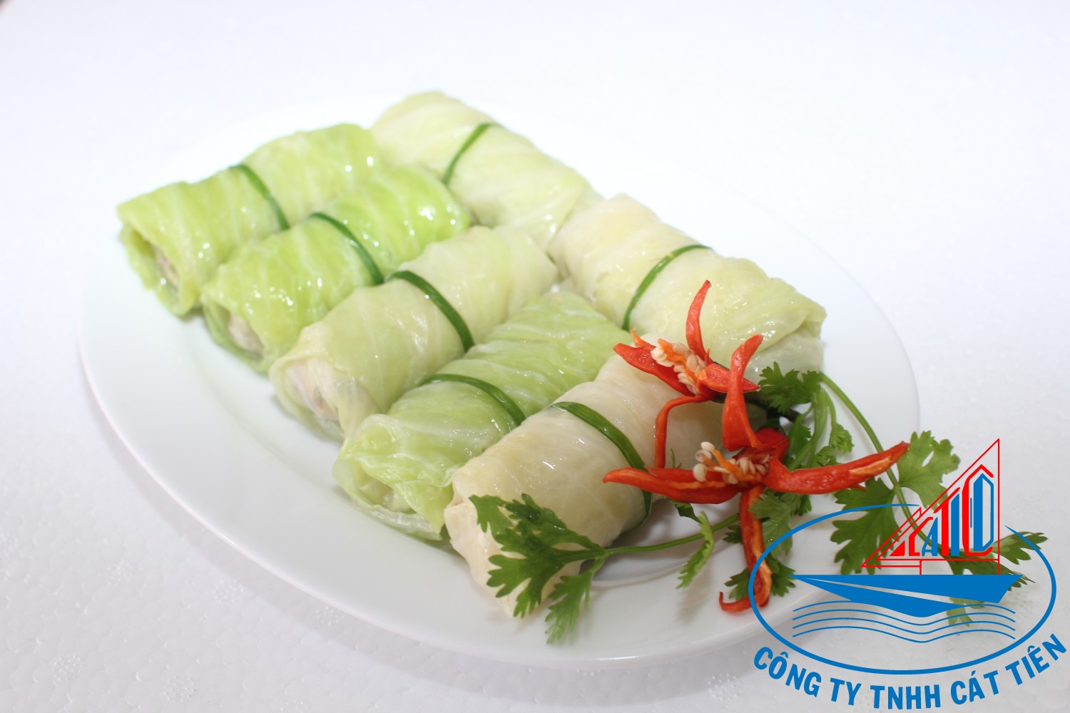 Bắp cải cuốn chay