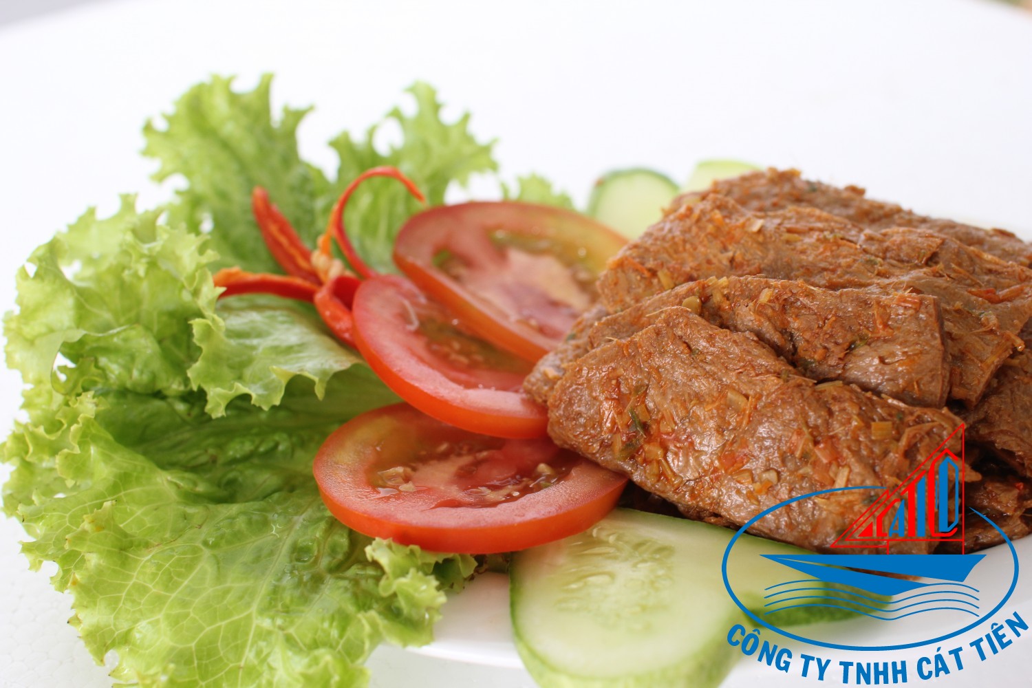 Bò ướp sả ớt chay