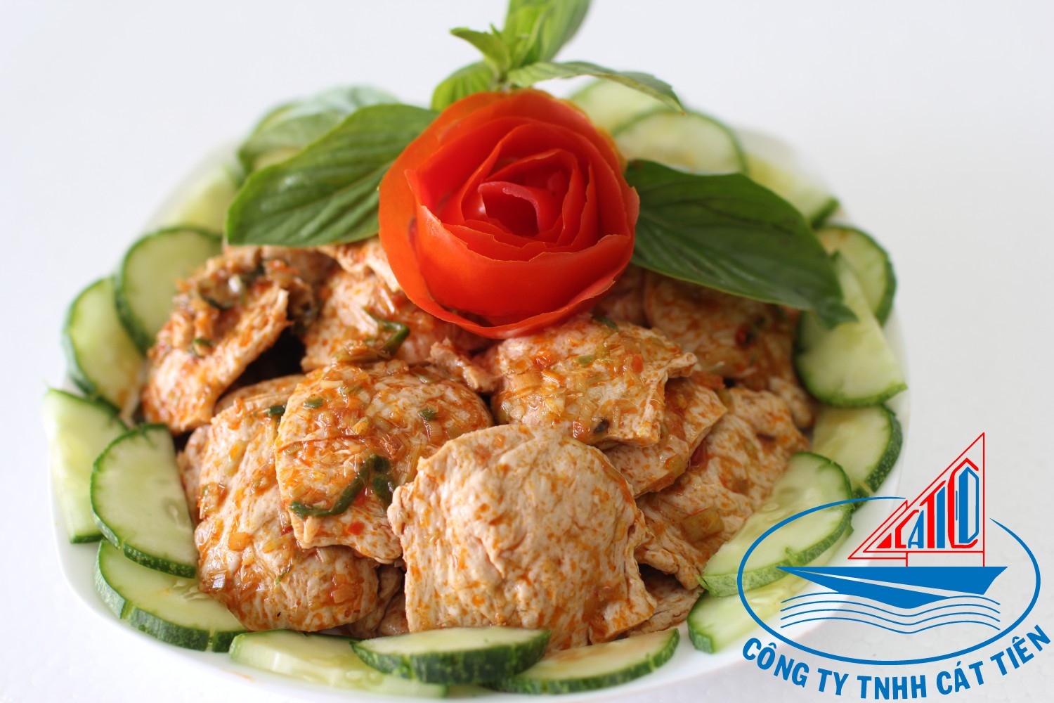 Gà ướp sa tế chay