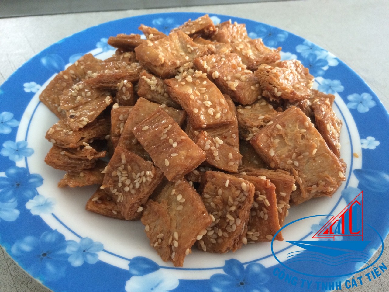 Sườn chay tẩm vừng